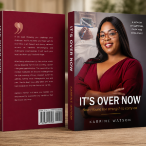 Karrine Watson its over now book mockup